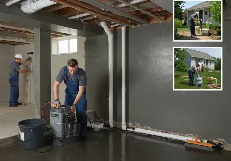 Basement Waterproofing and Flood Prevention process in McDonough, GA